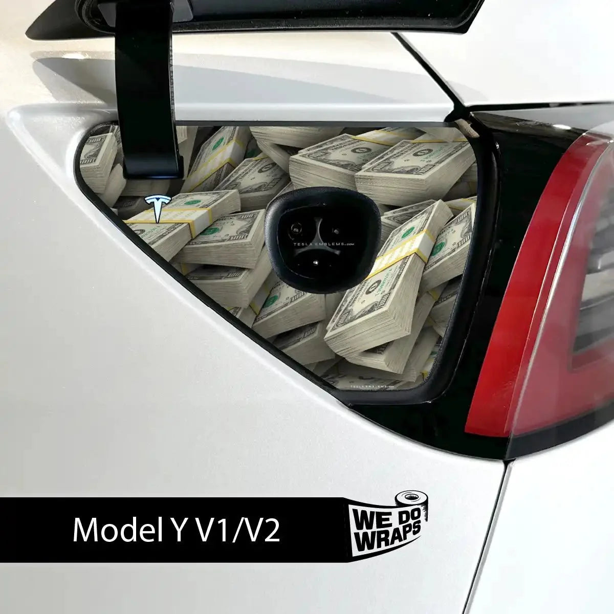 Stacks on Stacks Tesla Charge Port Wrap | Model Y