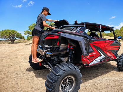RZR Pro Series - Billet Radius Plate with Step & Foam Inserts