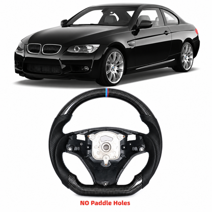 Carbon Fiber Steering Wheel for BMW E90/E92/E93 Manual 2006-2013