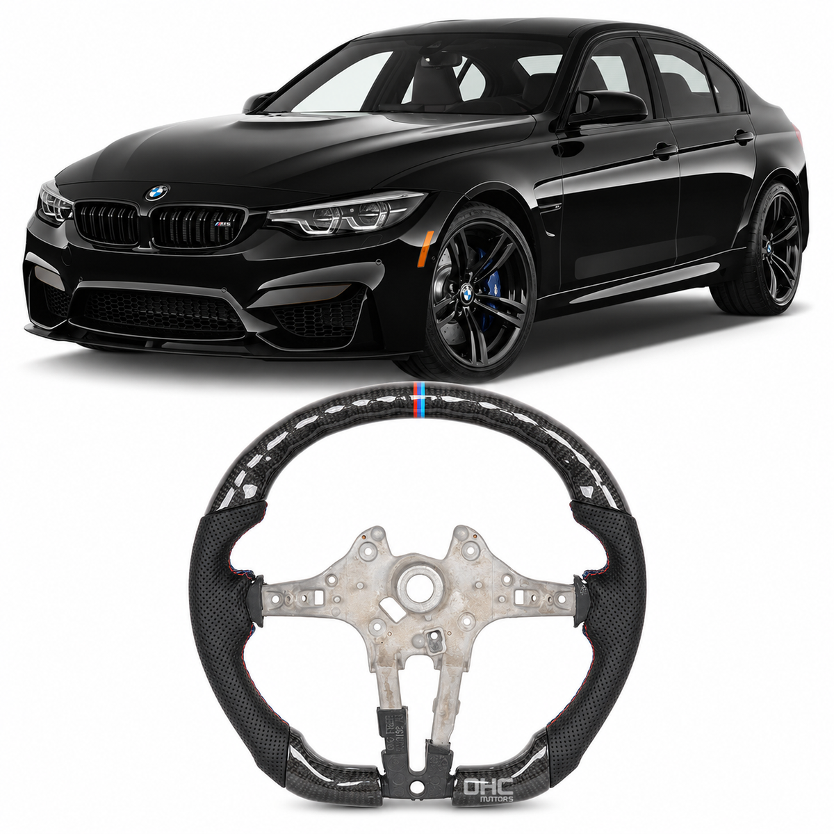 Carbon Fiber Steering Wheel for BMW F30 F-Series