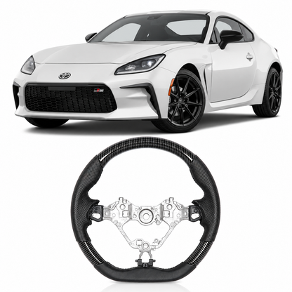Hydro-Dip Carbon Steering Wheel for Toyota 86/GR86/BRZ 2017-2025