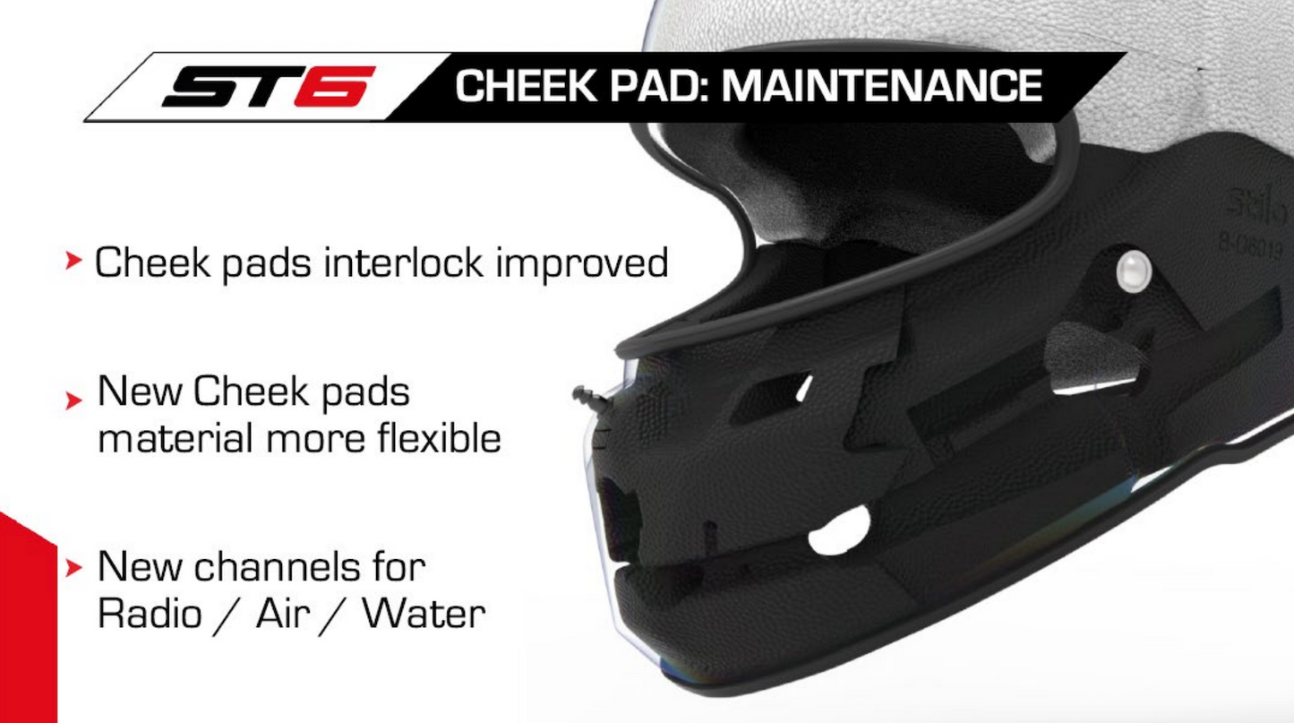 Stilo ST6 FN ZERO 8860-2018 Carbon Fiber Helmet