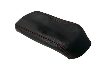 2009-2019 Subaru Forester Black Genuine Leather Center Console Armrest Cover