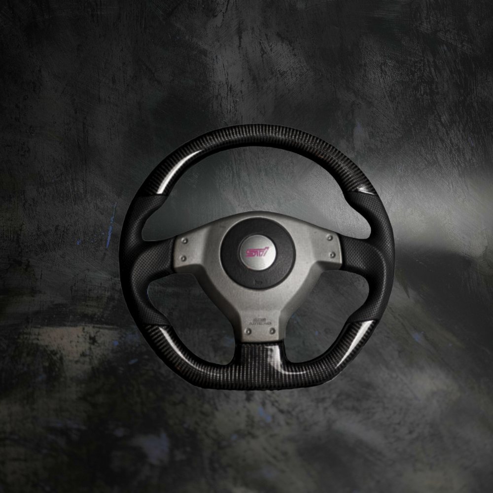 2004-2007 Subaru STI  Custom Steering Wheel by Exclusive Steering