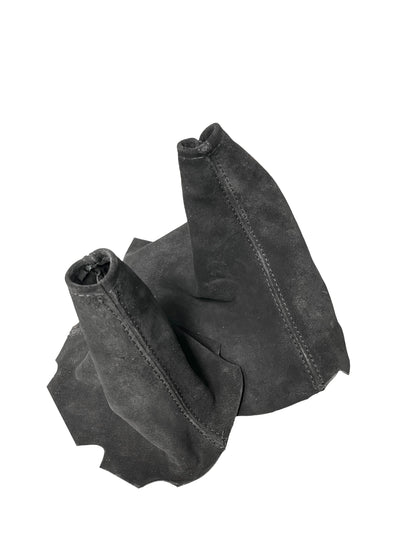 For Chevy Corvette C6 2005-2013 Genuine Suede MANUAL Parking Brake & Shift Boot Cover