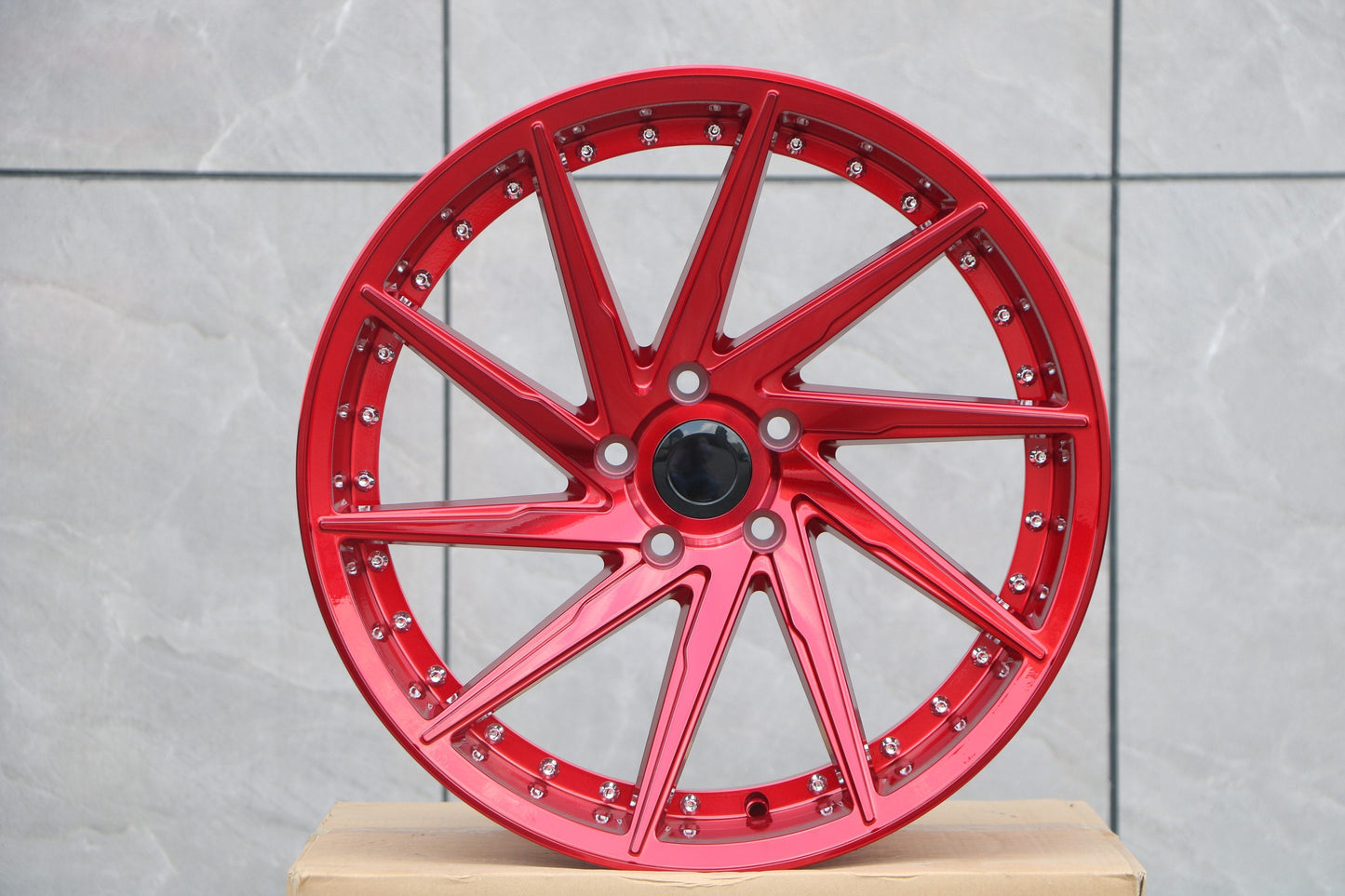19" Riveted Swirl Style Wheels