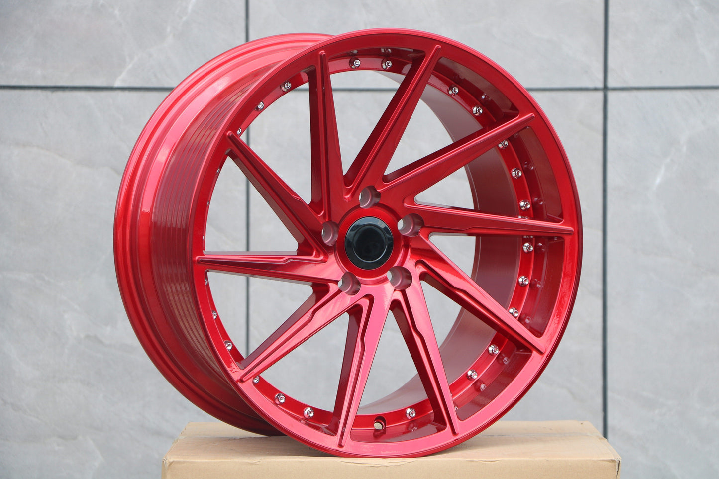 19" Riveted Swirl Style Wheels