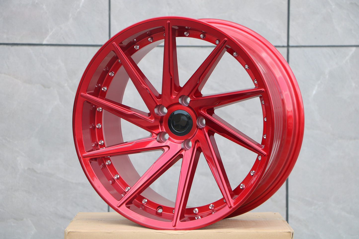 19" Riveted Swirl Style Wheels