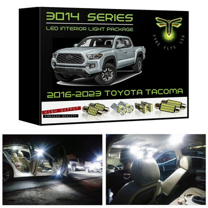2016-2023 Toyota Tacoma Super Bright 3014 Series LED interior light kit