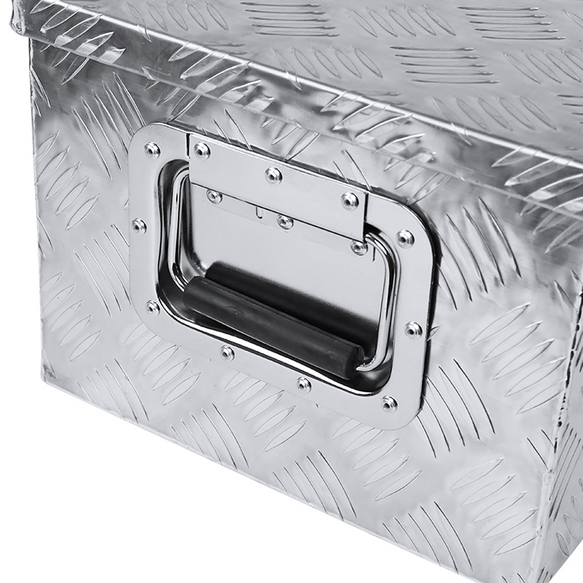 Universal 30" Heavy Duty Aluminum Truck Tool Box w/ Side Handles, Lock & Keys