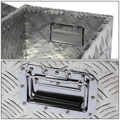 Universal Truck Trailer Tool Box w/ Lock & Key Aluminum 39x13x10