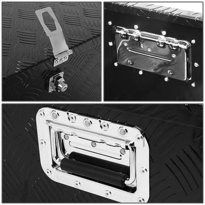 Universal Truck Trailer Tool Box w/ Lock 39x13x10 Aluminum