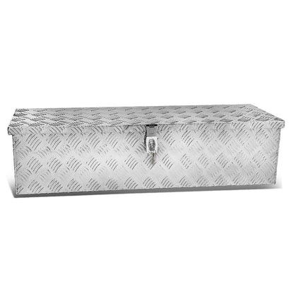 Universal Truck Trailer Tool Box with Lock Aluminum 50x13x10