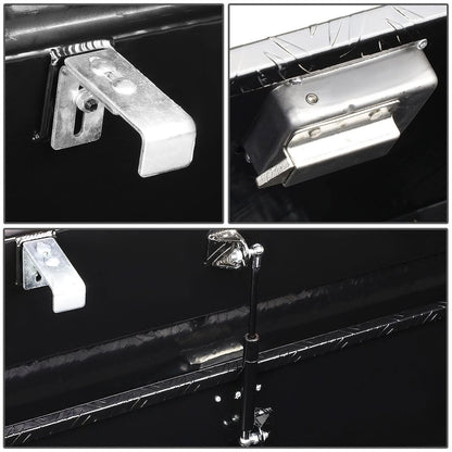 69" Crossover Truck Tool Box with Lock - Aluminum