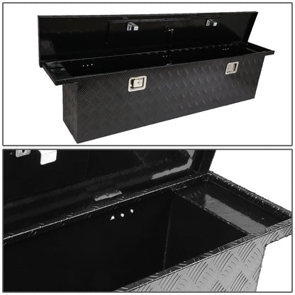 69" Crossover Truck Tool Box with Lock & Key - Aluminum