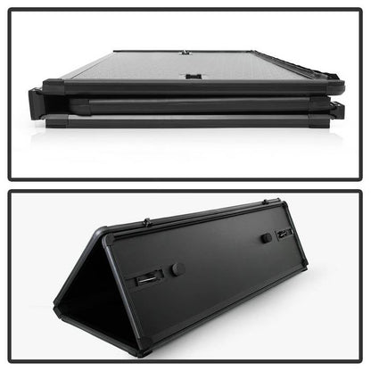 SPYDER xTune 02-09 Dodge Ram 72in. Short Bed Hard Tri-Fold Style Tonneau Cover - Black (TC-HTF-DR02-72) 9045882