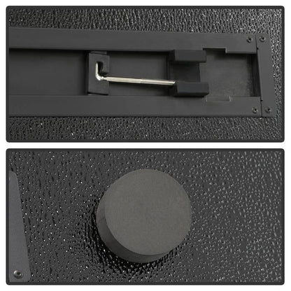 SPYDER xTune 04-14 Ford F150 66in. Bed(No Flareside) Hard Tri-Fold Tonneau Black (TC-HTF-FF15004-66) 9045929