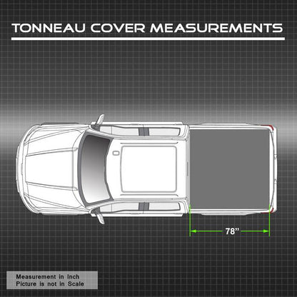SPYDER xTune 04-14 Ford F150 78in. SB (No Flareside) Hard Tri-Fold Tonneau Black (TC-HTF-FF15004-78) 9045936