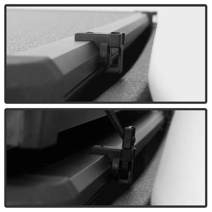 SPYDER xTune 04-14 Ford F150 78in. SB (No Flareside) Hard Tri-Fold Tonneau Black (TC-HTF-FF15004-78) 9045936