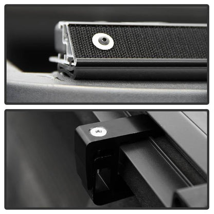 SPYDER xTune 04-12 Chevy Colorado 63in. Bed Roll-Up Style Tonneau Cover - Black (TC-RU-CCO04-63) 9043765