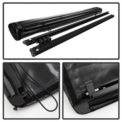 SPYDER xTune 02-09 Dodge Ram 78in. Short Bed Roll-Up Style Tonneau Cover - Black (TC-RU-DR02-72) 9043604