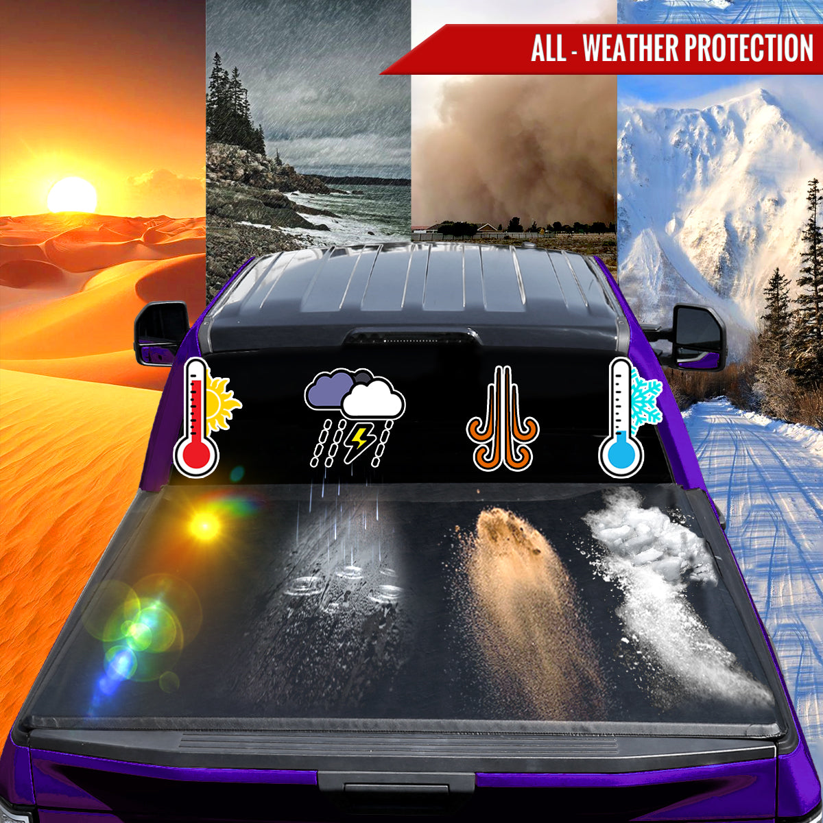 2020-2024 Jeep Gladiator JT Sport Soft Roll-Up 60" Short Bed Tonneau Cover