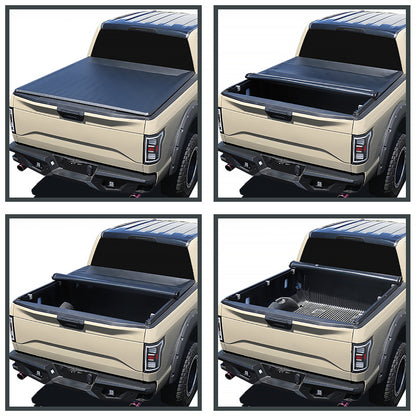 2014-2018 Chevrolet Silverado 1500 / GMC Sierra 1500 / 2019 Silverado Classic Sierra Legacy 78" Bed Roll Up Vinyl Tonneau Cover