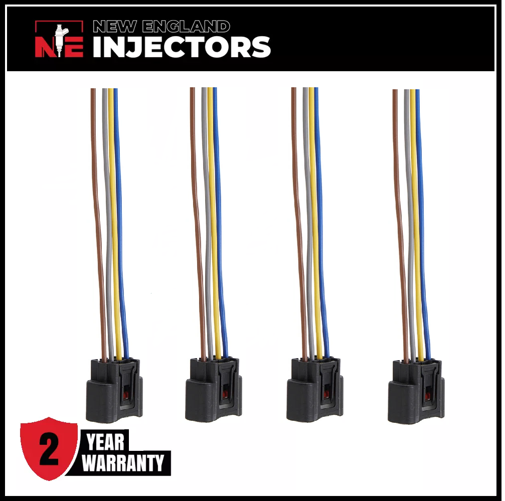 4 Ignition Coil Connectors 90980-11885 Fits Toyota 2.5L 2.7L 2.4L 4Cyl 2000-2015