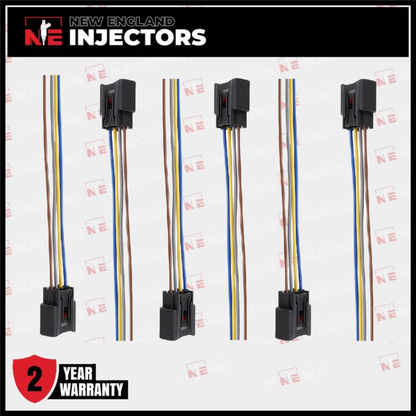 6 Ignition Coil Connectors 90980-11885 Fits Lexus RX300 3.0L V6 1999-2003