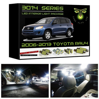2006-2013 Toyota RAV4 Super Bright 3014 Series LED interior light kit