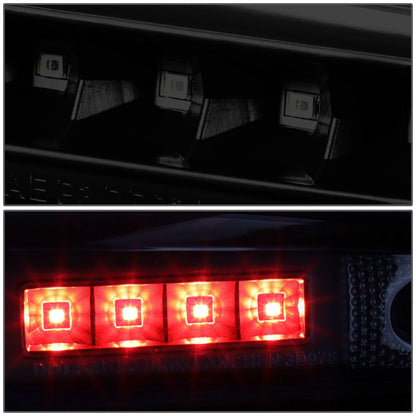 03-06 Dodge Ram 2500 3500 3D LED Tailgate Brake Light Black Smoke