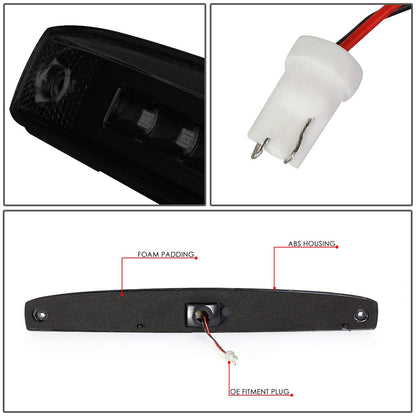 03-06 Dodge Ram 2500 3500 Tailgate LED Brake Light - Black Smoke
