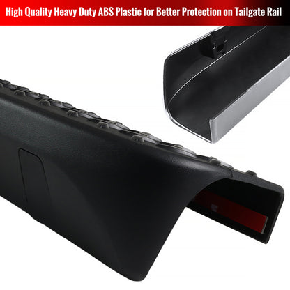 2004-2012 Chevrolet Colorado/ GMC Canyon Black Textured ABS Tailgate Cap Cover