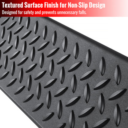 2004-2012 Chevrolet Colorado/ GMC Canyon Black Textured ABS Tailgate Cap Cover