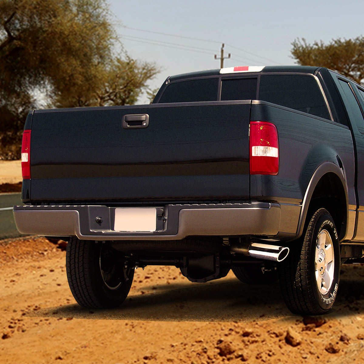 1997-2004 Ford F-150 Styleside Black Textured ABS OE Style Tailgate Cap Cover
