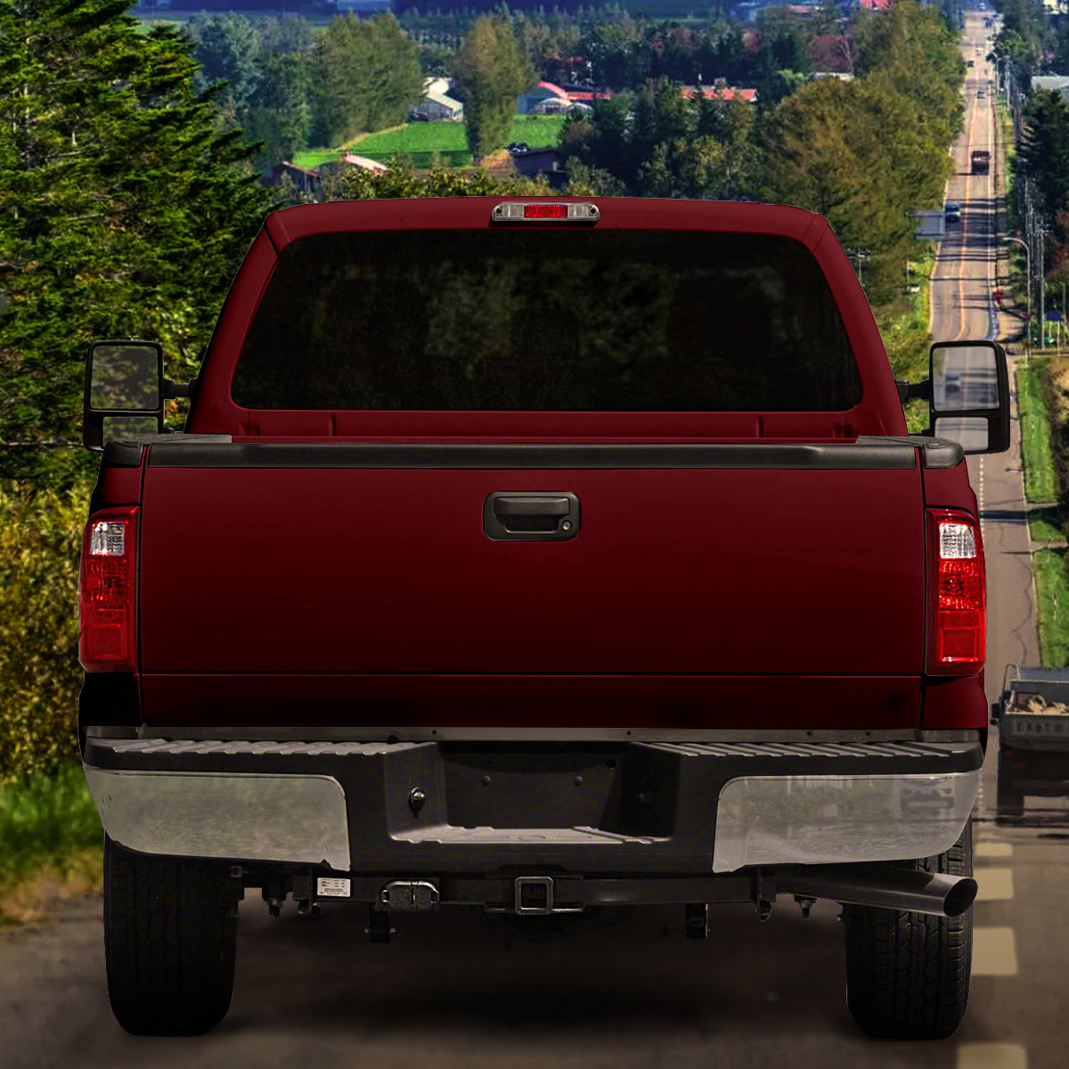 2008-2016 Ford F-250/F-350/F-450 SuperDuty Black Textured OE Style Tailgate Cap Cover