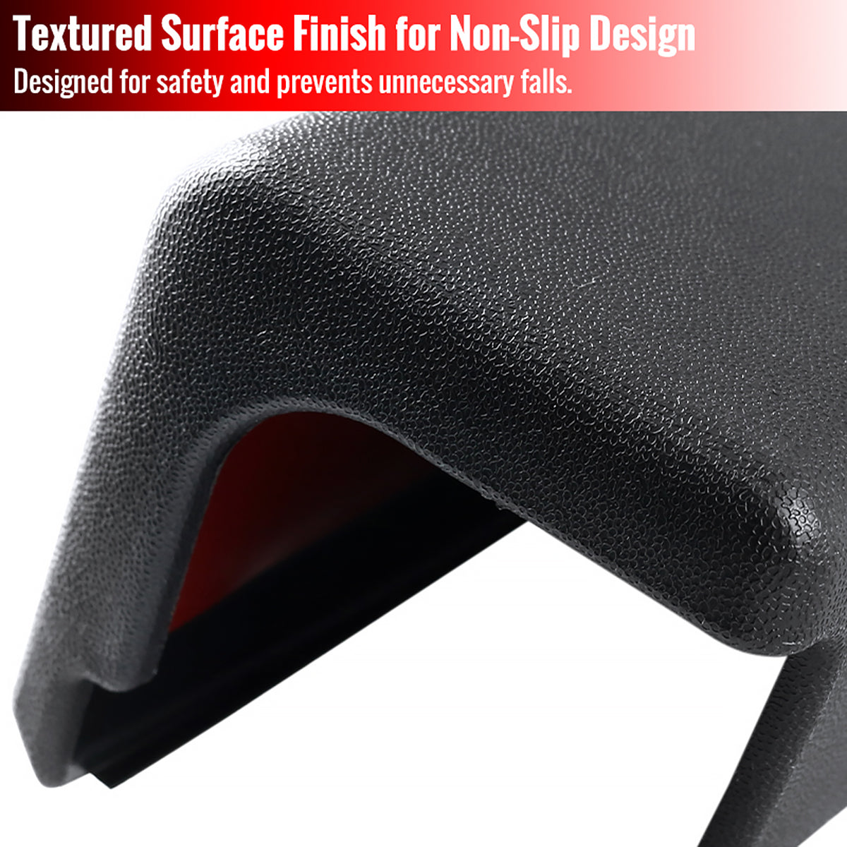2005-2009 Hummer H2 Sport Utility Truck Black Textured ABS Tailgate Cap Protector Cover