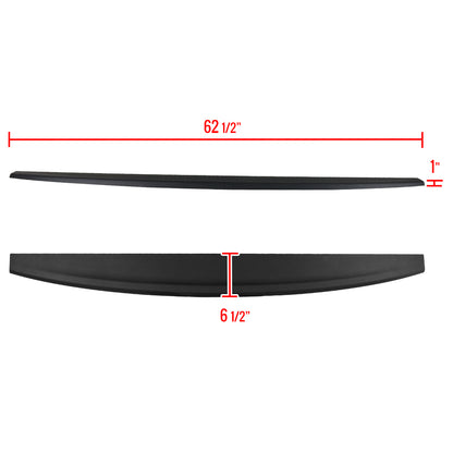 2009-2018 Dodge RAM 1500 / 2019 RAM Classic / 2010-2018 RAM 2500 3500 Black Textured ABS OE Style Tailgate Cap Cover
