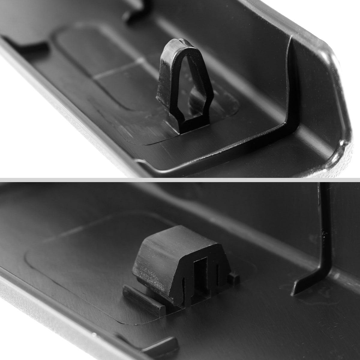 2007-2013 Toyota Tundra Black Textured ABS OE Style Tailgate Cap Cover