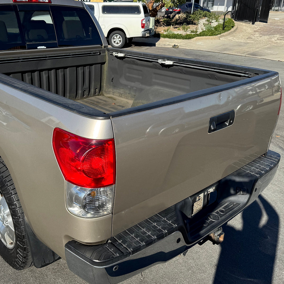 2007-2013 Toyota Tundra Black Textured ABS OE Style Tailgate Cap Cover