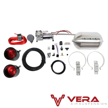 StreetPlus Coilovers w/ Front Air Cups Plus Silver Management For 00-09 Honda S2000 TruHart Free Shipping (Lower 48)