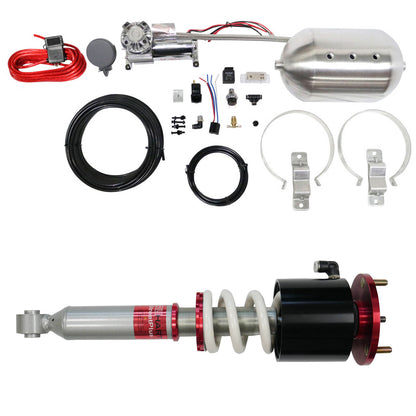 StreetPlus Coilovers w/ Front Air Cups Plus Silver Management For 05-07 Subaru STI TruHart Free Shipping (Lower 48)