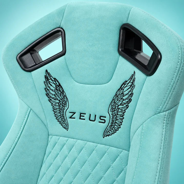 BULL BOOST ZEUS Collection Tiffany Blue Reclinable Racing Seats – Pair