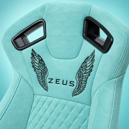 BULL BOOST ZEUS Collection Tiffany Blue Reclinable Racing Seats – Pair