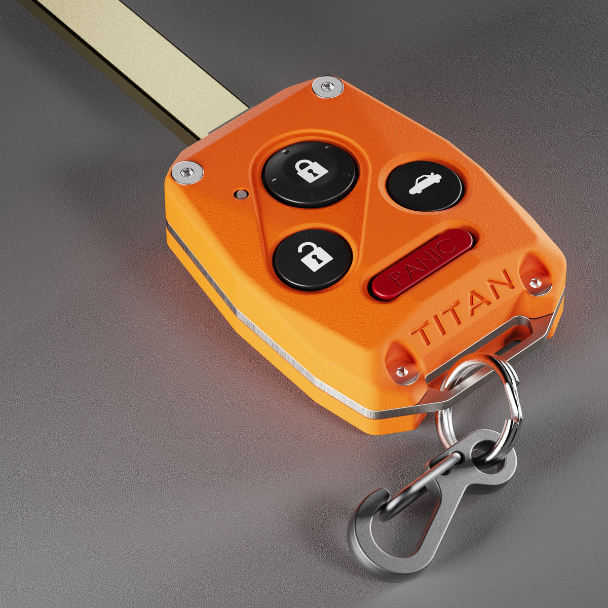 TITAN Fob for Honda 4 Button - Titanium Reinforced Key Upgrade Kit