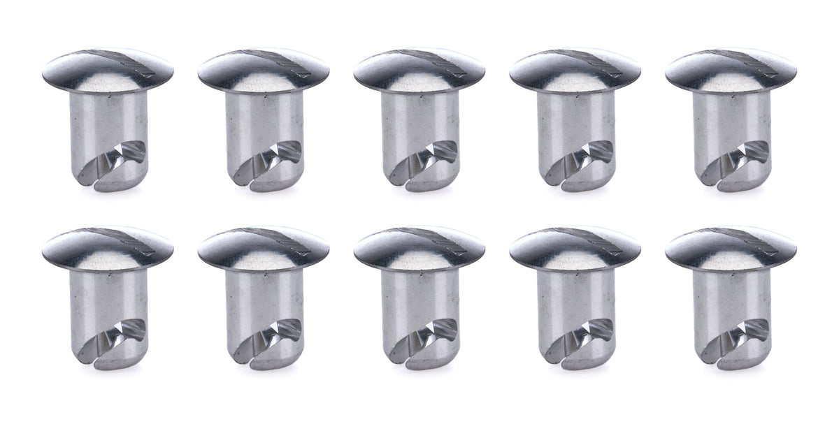 Oval Head Buttons .450 Long 10 Pack