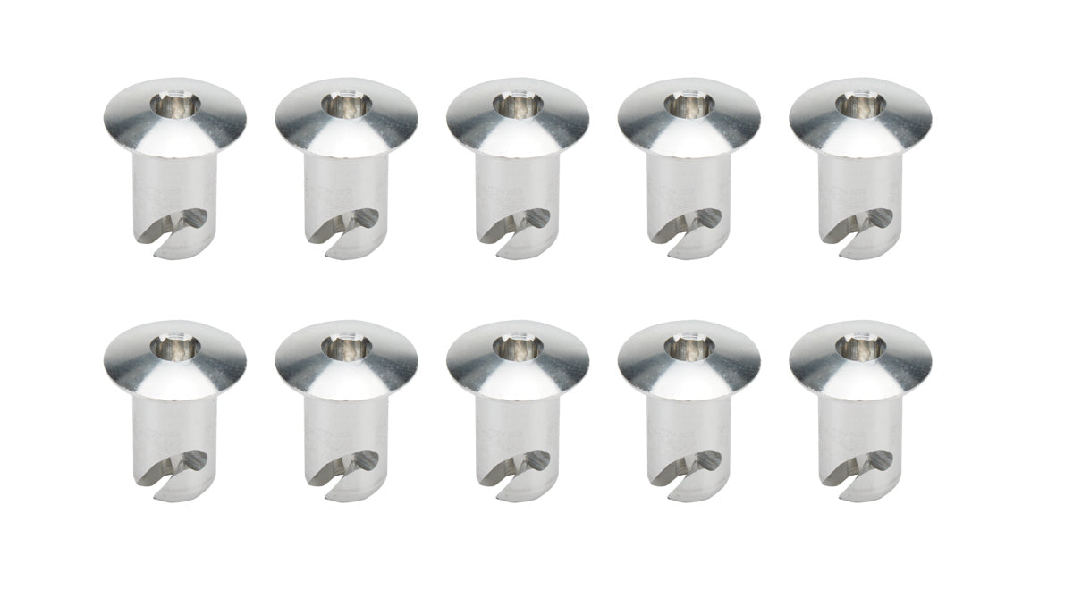 Allen Head Quick Turn Fastener .500 Plain Alum