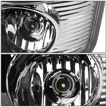 2007-2009 Dodge Ram LED Tail Lights Chrome/Clear