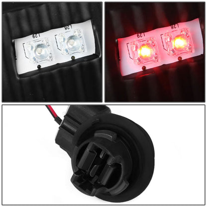 2000-2006 Chevy Tahoe Suburban GMC Yukon LED Tail Lights Black Smoke
