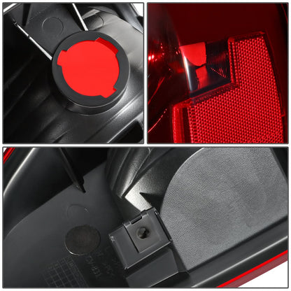 04-12 Chevrolet Colorado / GMC Canyon LED Tail Lights - Red Pair